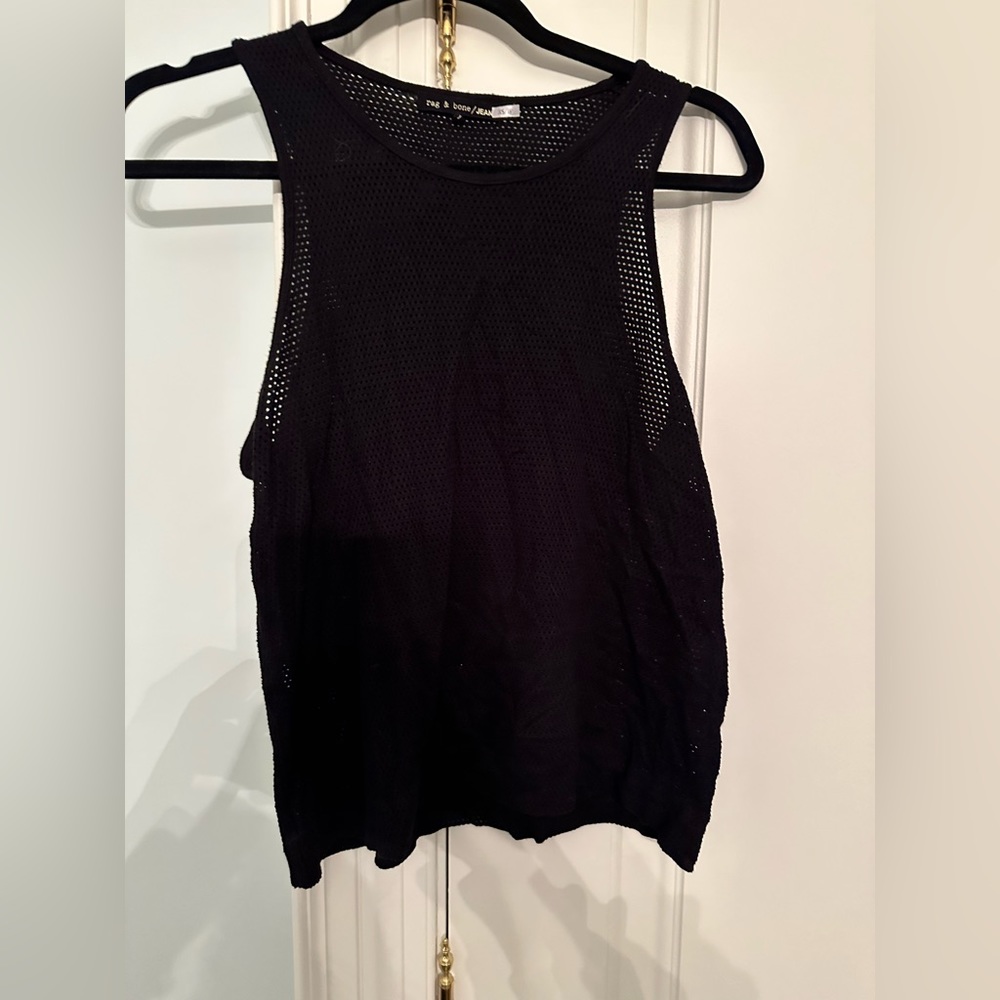 Rag & Bone Black Tank Top